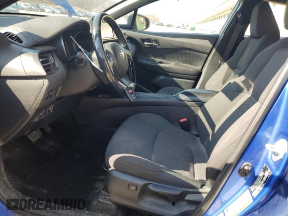 2018 Toyota C-HR XLE with VIN NMTKHMBX8JR037684, listed as a Copart auction lot 50486505 with 103,243 mi miles and Salvage Title. Bid and sale history available at DreamBid. Image 7.