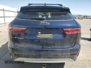 2022 Jaguar F-Pace S with VIN SADCJ2EXXNA701629, listed as a Copart auction lot 51837075 with 33,089 mi miles and Salvage title. Bid and sale history available at DreamBid. Image 6.