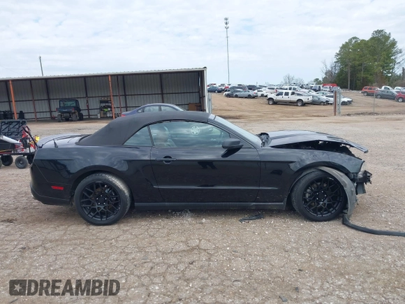2012 Ford Mustang V6 with VIN 1ZVBP8EM2C5286789, listed as a IAAI auction lot 41558181 with 162,287 mi miles and . Bid and sale history available at carsss.com. Image 14.