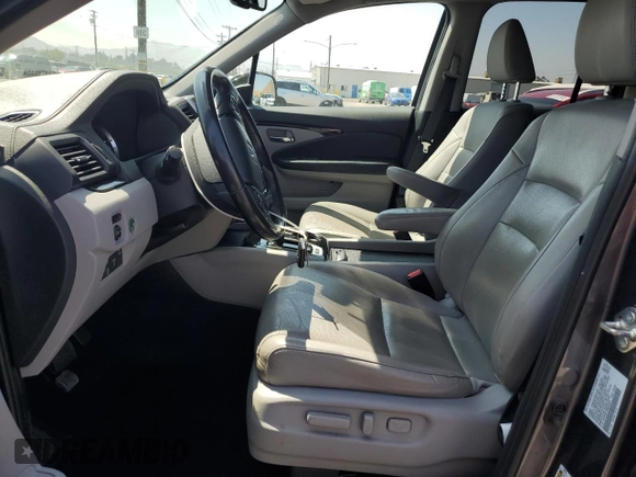 2019 Honda Ridgeline RTL-E with VIN 5FPYK3F73KB016675, listed as a Copart auction lot 55340905 with 69,571 mi miles and Salvage title. Bid and sale history available at DreamBid. Image 7.