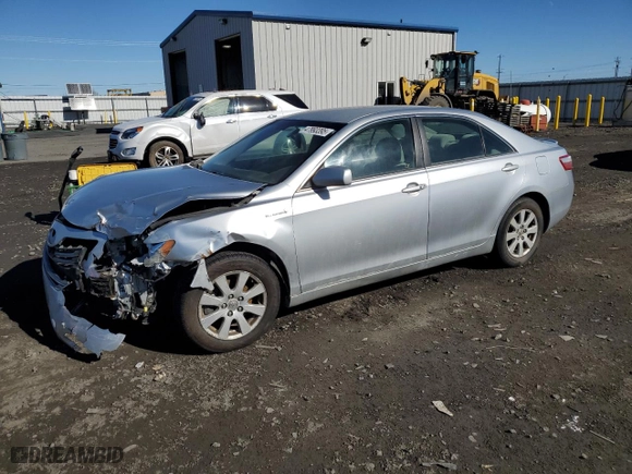 2007 Toyota Camry Hybrid with VIN JTNBB46K173012164, listed as a Copart auction lot 47993395 with 188,386 mi miles and Salvage Title. Bid and sale history available at carsss.com. Image 1.