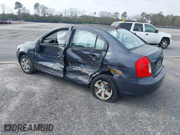 2008 Hyundai Accent GLS with VIN KMHCN46C58U212366, listed as a IAAI auction lot 40748865 with 99,077 mi miles. Bid and sale history available at carsss.com. Image 3.