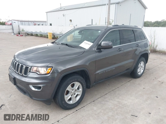 2017 Jeep Grand Cherokee Laredo with VIN 1C4RJFAG1HC604461, listed as a IAAI auction lot 42685509 with 143,462 mi miles and . Bid and sale history available at DreamBid. Image 17.