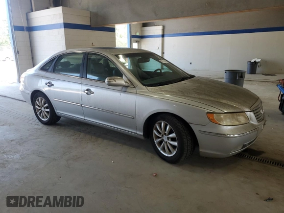 2007 Hyundai Azera SE with VIN KMHFC46F97A146899, listed as a Copart auction lot 62515625 with 122,888 mi miles and Clean title. Bid and sale history available at DreamBid. Image 4.