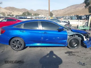 2020 Honda Civic Sedan Sport with VIN 19XFC2F85LE205545, listed as a IAAI auction lot 41192796 with 100,029 mi miles. Bid and sale history available at carsss.com. Image 13.