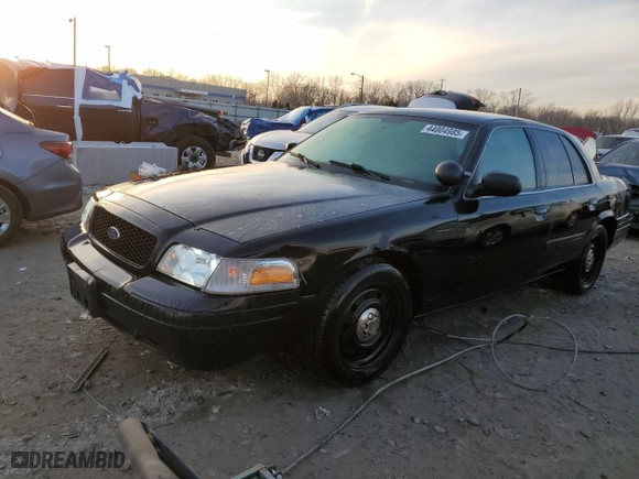 2010 Ford Police Interceptor with VIN 2FABP7BV1AX136491, listed as a Copart auction lot 44004985 with 0 mi miles and Non Repairable. Bid and sale history available at carsss.com. Image 1.