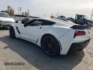 2019 Chevrolet Corvette Grand Sport 1LT with VIN 1G1YW2D76K5100168, listed as a Copart auction lot 48266214 with 0 mi miles and Salvage Title. Bid and sale history available at carsss.com. Image 2.