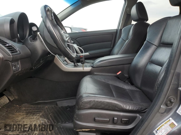 2010 Acura RDX with VIN 5J8TB1H28AA005205, listed as a Copart auction lot 42991305 with 125,009 mi miles and Salvage Title. Bid and sale history available at carsss.com. Image 7.