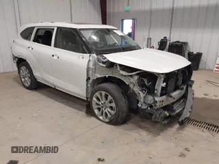 2022 Toyota Highlander Limited z VIN 5TDDZRBH5NS161253, wystawiony jako IAAI lot #41529503 z przebiegiem 43 375 mil mil oraz . Historia ofert i sprzedaży dostępna na DreamBid. Obrazek 1.