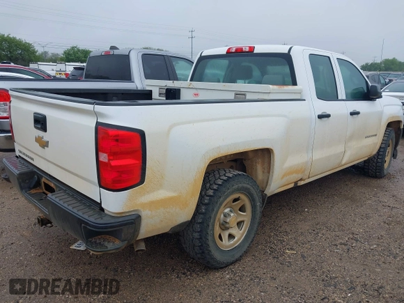 2018 Chevrolet Silverado 1500 Work Truck with VIN 1GCRCNEC5JZ241810, listed as a IAAI auction lot 41888350 with 85,419 mi miles. Bid and sale history available at carsss.com. Image 4.