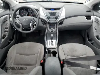 2013 Hyundai Elantra GLS with VIN 5NPDH4AE5DH444849, listed as a Copart auction lot 63580045 with 45,755 mi miles and Salvage title. Bid and sale history available at DreamBid. Image 8.