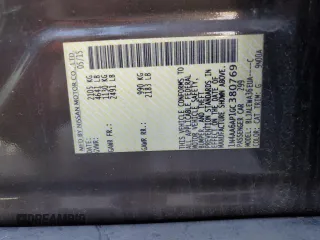 2016 Nissan Maxima S with VIN 1N4AA6AP1GC380769, listed as a Copart auction lot 50145845 with 80,352 mi miles and Salvage Title. Bid and sale history available at DreamBid. Image 12.