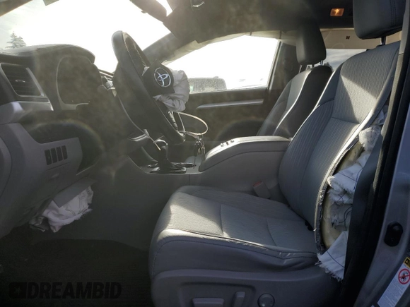 2015 Toyota Highlander LE z VIN 5TDBKRFH7FS140122, wystawiony jako Copart lot #83716114 z przebiegiem 97 877 mil mil oraz Szkoda całkowita • Salvage title. Historia ofert i sprzedaży dostępna na DreamBid. Obrazek 7.