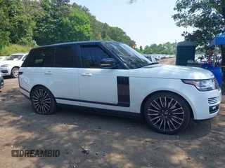 2015 Land Rover Range Rover Supercharged with VIN SALGS2TF3FA218272, listed as a IAAI auction lot 42463876 with 102,037 mi miles and . Bid and sale history available at DreamBid. Image 13.