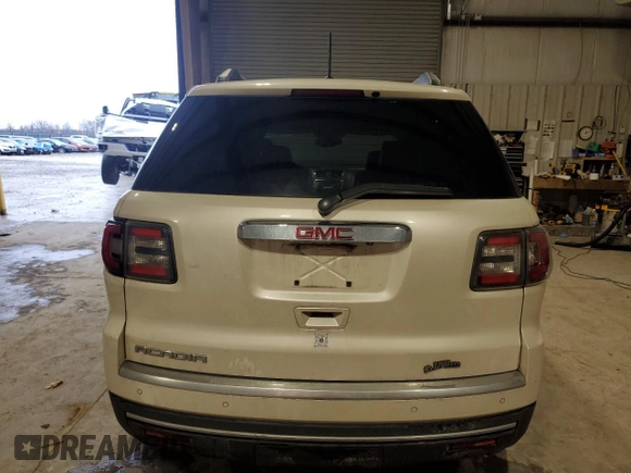 2014 GMC Acadia SLT with VIN 1GKKRRKD3EJ110582, listed as a Copart auction lot 44424785 with 208,586 mi miles and Salvage Title. Bid and sale history available at carsss.com. Image 6.
