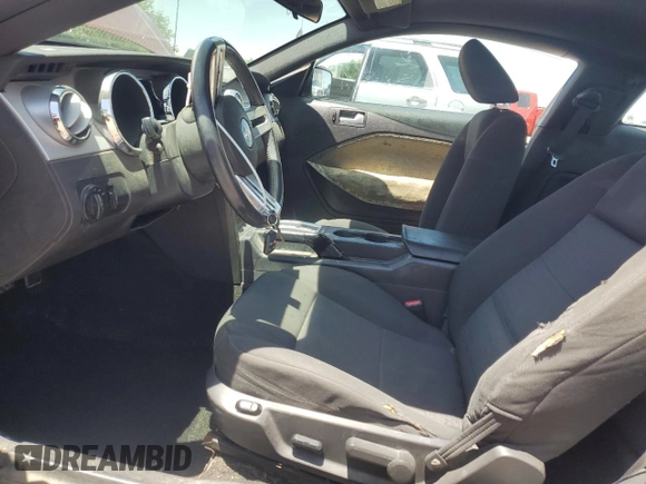 2005 Ford Mustang Deluxe with VIN 1ZVFT80N355107272, listed as a Copart auction lot 58216885 with 126,742 mi miles and Salvage title. Bid and sale history available at DreamBid. Image 7.