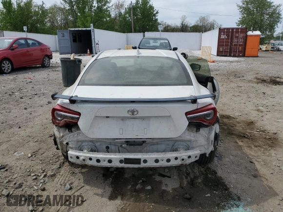2017 Toyota 86 with VIN JF1ZNAA11H8708072, listed as a Copart auction lot 53634995 with Not provided miles and Salvage title. Bid and sale history available at DreamBid. Image 6.