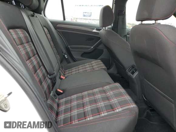 2019 Volkswagen Golf GTI S with VIN 3VW6T7AUXKM000967, listed as a Copart auction lot 58516754 with 43,355 mi miles and Salvage Title. Bid and sale history available at carsss.com. Image 10.