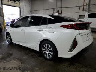 2021 Toyota Prius Prime LE with VIN JTDKAMFP3M3172268, listed as a Copart auction lot 46338295 with 24,100 mi miles and Salvage Title. Bid and sale history available at carsss.com. Image 2.