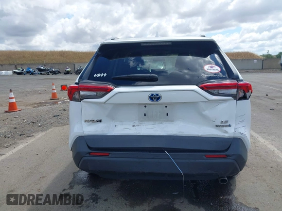 2021 Toyota RAV4 Hybrid LE with VIN 4T3M6RFVXMU006462, listed as a IAAI auction lot 42259493 with 111,528 mi miles and . Bid and sale history available at DreamBid. Image 16.