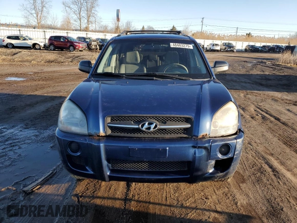 2006 Hyundai Tucson GL with VIN KM8JM12BX6U340752, listed as a Copart auction lot 48483275 with 159,326 mi miles and Salvage Title. Bid and sale history available at carsss.com. Image 5.