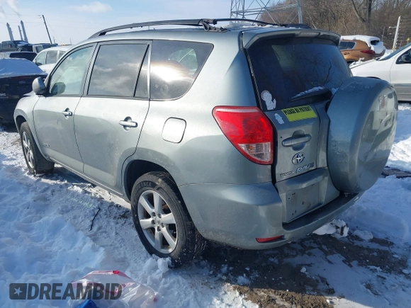 2006 Toyota RAV4 Limited with VIN JTMBK31V266008492, listed as a IAAI auction lot 41254521 with 269,374 mi miles. Bid and sale history available at carsss.com. Image 3.