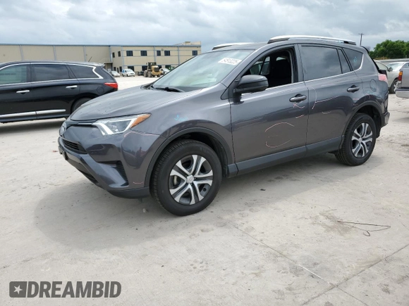 2016 Toyota RAV4 LE with VIN JTMZFREV1GJ090973, listed as a Copart auction lot 54513225 with Not Provided miles and Salvage Title. Bid and sale history available at DreamBid. Image 1.