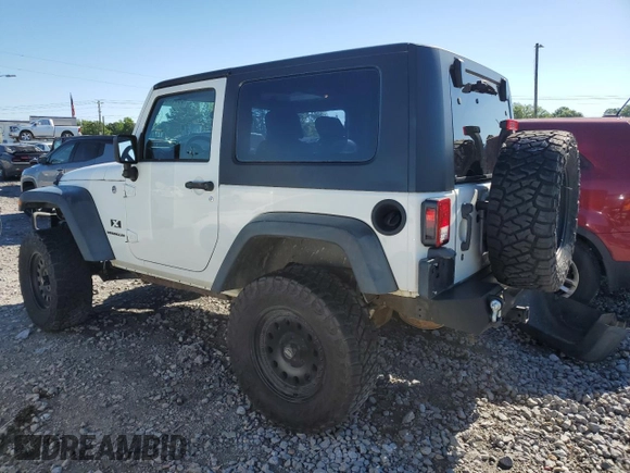 2008 Jeep Wrangler X with VIN 1J4FA24108L642938, listed as a Copart auction lot 55653525 with 119,424 mi miles and Salvage title. Bid and sale history available at DreamBid. Image 2.