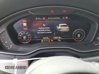 2019 Audi A4 Prestige with VIN WAUFNAF44KA070722, listed as a Copart auction lot 52925964 with 42,336 mi miles. Bid and sale history available at carsss.com. Image 9.