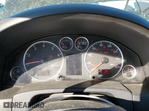 2001 Audi allroad A6 V8 with VIN WAUYP64B11N101255, listed as a Copart auction lot 77422544 with 212,333 mi miles and Salvage Title. Bid and sale history available at DreamBid. Image 9.