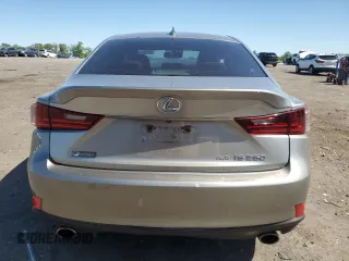2015 Lexus IS 250 with VIN JTHCF1D20F5029733, listed as a Copart auction lot 54799855 with 61,185 mi miles and Salvage title. Bid and sale history available at DreamBid. Image 6.