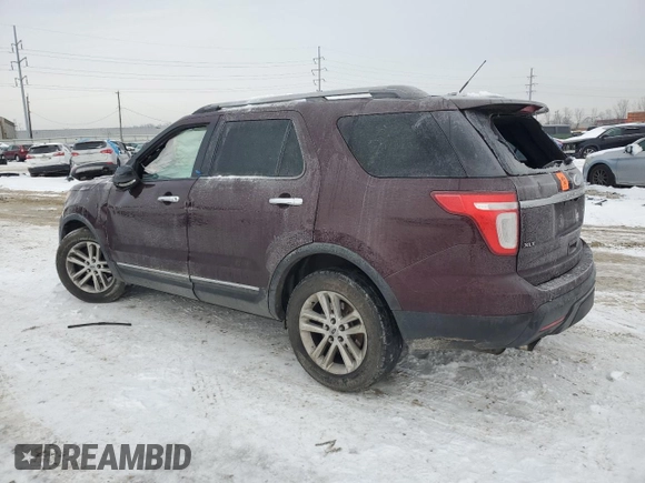 2011 Ford Explorer XLT with VIN 1FMHK7D83BGA41895, listed as a Copart auction lot 87130434 with Not Provided miles and Salvage Title. Bid and sale history available at carsss.com. Image 2.