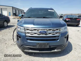 2018 Ford Explorer XLT with VIN 1FM5K7D8XJGB89107, listed as a Copart auction lot 51527655 with 54,724 mi miles and Salvage Title. Bid and sale history available at DreamBid. Image 5.