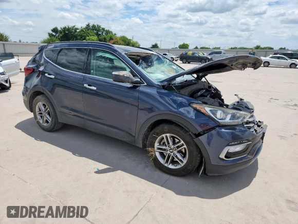 2018 Hyundai Santa Fe 2.4L с VIN 5XYZU3LB5JG522399, выставлен на аукционе Copart как лот 63345315 с пробегом Не указан миль и Списание • Salvage title. История ставок и продаж доступна на DreamBid. Изображение 4.