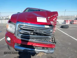 2015 GMC Canyon 4WD SLT with VIN 1GTG6CE30F1175322, listed as a IAAI auction lot 41273719 with 1 mi miles. Bid and sale history available at carsss.com. Image 12.