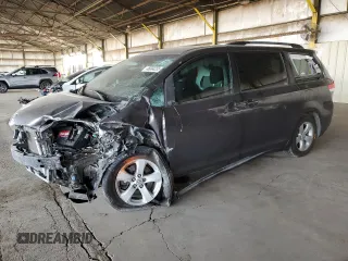 2013 Toyota Sienna LE AAS with VIN 5TDKK3DC8DS295151, listed as a Copart auction lot 46894255 with Not Provided miles and Salvage Title. Bid and sale history available at DreamBid. Image 1.