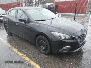2015 Mazda 3 i Sport with VIN JM1BM1K77F1275641, listed as a IAAI auction lot 41582759 with 105,520 mi miles and . Bid and sale history available at DreamBid. Image 1.