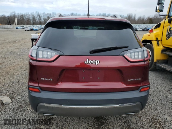 2019 Jeep Cherokee Limited z VIN 1C4PJMDX8KD306983, wystawiony jako Copart lot #50407785 z przebiegiem 67 055 mil mil oraz Szkoda całkowita • Salvage title. Historia ofert i sprzedaży dostępna na DreamBid. Obrazek 6.