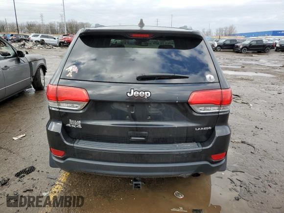 2014 Jeep Grand Cherokee Laredo with VIN 1C4RJFAG5EC118988, listed as a Copart auction lot 47739365 with 180,219 mi miles and Non Repairable. Bid and sale history available at DreamBid. Image 6.