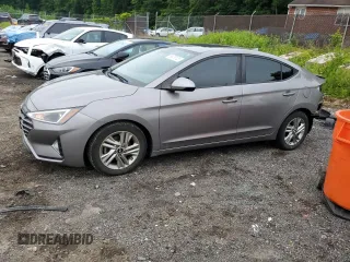 2020 Hyundai Elantra Value Edition z VIN KMHD84LF7LU910514, wystawiony jako Copart lot #58479125 z przebiegiem 37 997 mil mil oraz Szkoda całkowita • Salvage title. Historia ofert i sprzedaży dostępna na DreamBid. Obrazek 1.