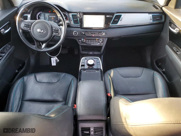 2019 Kia Niro EV EX Premium with VIN KNDCE3LG3K5024601, listed as a Copart auction lot 44628295 with 64,855 mi miles and Salvage Title. Bid and sale history available at carsss.com. Image 8.