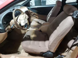 1996 Ford Mustang with VIN 1FALP4043TF202065, listed as a Copart auction lot 87761965 with 132,161 mi miles and Salvage Title. Bid and sale history available at carsss.com. Image 7.