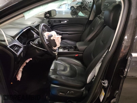 2019 Ford Edge Titanium with VIN 2FMPK4K95KBC20405, listed as a Copart auction lot 50784865 with 63,145 mi miles and Salvage Title. Bid and sale history available at carsss.com. Image 7.