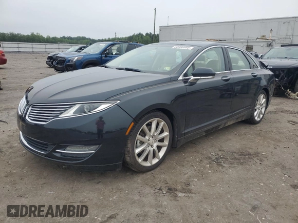 2014 Lincoln MKZ with VIN 3LN6L2J97ER817852, listed as a Copart auction lot 60980885 with 77,194 mi miles and Salvage title. Bid and sale history available at DreamBid. Image 1.