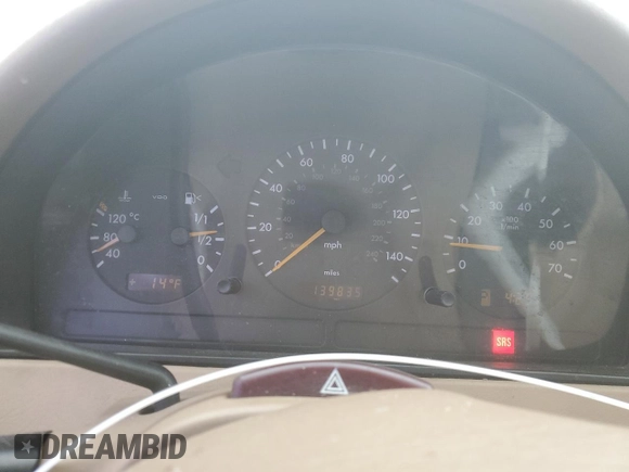 2003 Mercedes-Benz M 320 with VIN 4JGAB54E23A392023, listed as a Copart auction lot 44997015 with 139,835 mi miles and Salvage title. Bid and sale history available at DreamBid. Image 9.