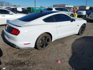 2022 Ford Mustang GT with VIN 1FA6P8CF3N5107922, listed as a IAAI auction lot 41268928 with 43,755 mi miles and . Bid and sale history available at DreamBid. Image 4.