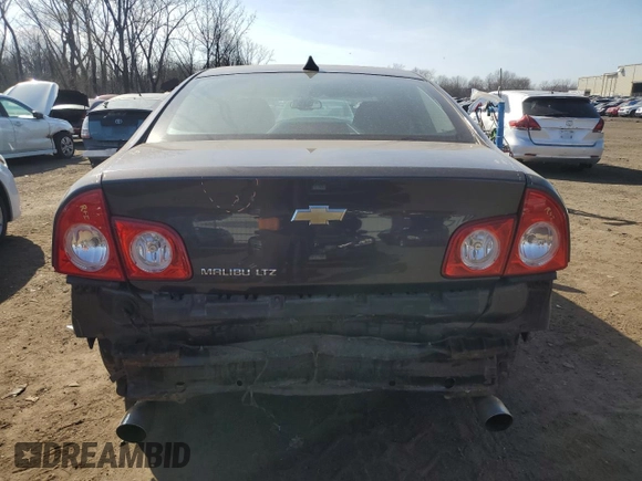 2012 Chevrolet Malibu LTZ with VIN 1G1ZG5E76CF249581, listed as a Copart auction lot 49241595 with 123,864 mi miles and Salvage Title. Bid and sale history available at DreamBid. Image 6.