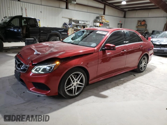 2016 Mercedes-Benz E-Class E 400 with VIN WDDHF6HB1GB190812, listed as a Copart auction lot 82146674 with 108,647 mi miles and Salvage Title. Bid and sale history available at carsss.com. Image 1.