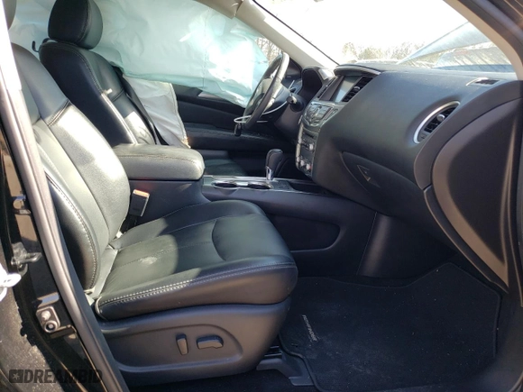 2017 Nissan Pathfinder SL with VIN 5N1DR2MN4HC669421, listed as a Copart auction lot 42786054 with 56,585 mi miles and Salvage Title. Bid and sale history available at carsss.com. Image 7.