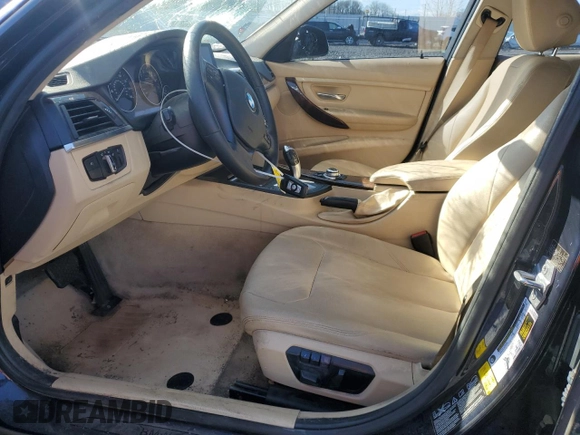 2013 BMW 3 Series 328i xDrive with VIN WBA3B3G58DNP38418, listed as a Copart auction lot 48253075 with 123,768 mi miles and Salvage title. Bid and sale history available at DreamBid. Image 7.